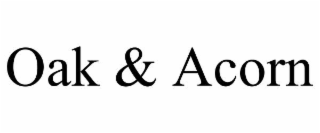 oak & acorn