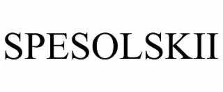 spesolskii