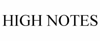 high notes