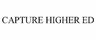 capture higher ed