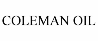 coleman oil