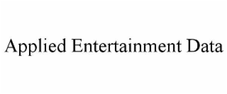 applied entertainment data
