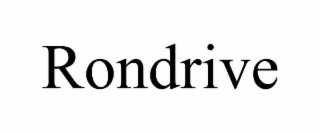 rondrive