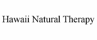 hawaii natural therapy