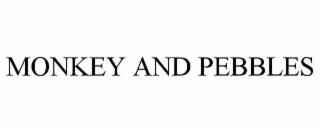 monkey and pebbles