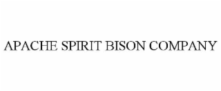 apache spirit bison company