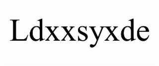 ldxxsyxde