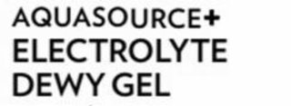 aquasource+ electrolyte dewy gel