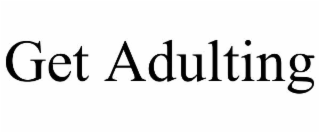get adulting