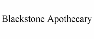 blackstone apothecary