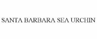 santa barbara sea urchin