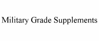 military grade supplements
