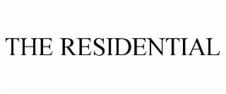 the residential