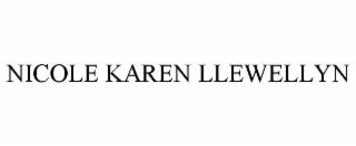 nicole karen llewellyn