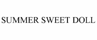 summer sweet doll