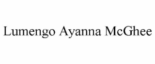 lumengo ayanna mcghee
