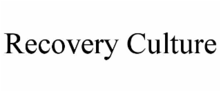 recovery culture