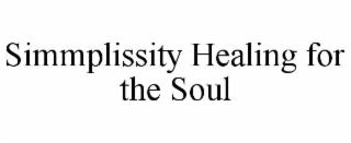 simmplissity healing for the soul