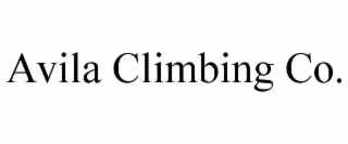 avila climbing co.