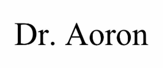 dr. aoron