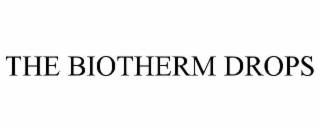 the biotherm drops