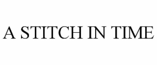 a stitch in time