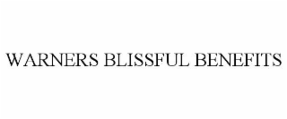 warners blissful benefits