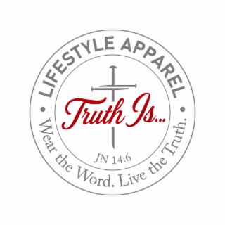 truth is... lifestyle apparel jn14:6  wear the word. live the truth
