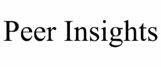 peer insights
