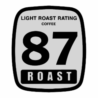 light roast rating 87 roast coffee