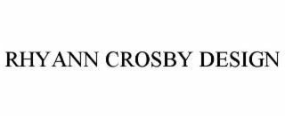 rhyann crosby design