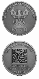 comes patriq scan to begin the next chapter patriq has this ashes token of purpose recovery the out