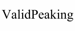 validpeaking