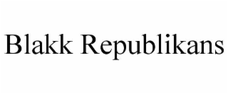 blakk republikans