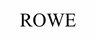 rowe