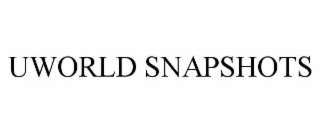 uworld snapshots
