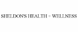 sheldon's health + wellness