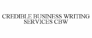 credible business writing services cbw