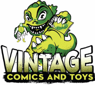 vintage comics and toys
