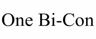 one bi-con