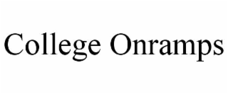 college onramps