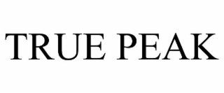 true peak