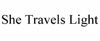 she travels light