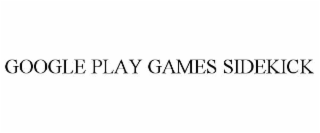 google play games sidekick