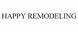 happy remodeling