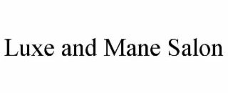 luxe and mane salon