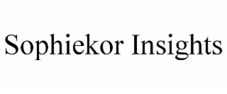 sophiekor insights