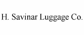 h. savinar luggage co.
