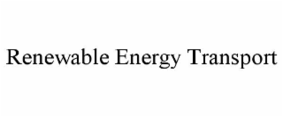 renewable energy transport
