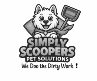 simply scoopers pet solutions we doo the dirty work !